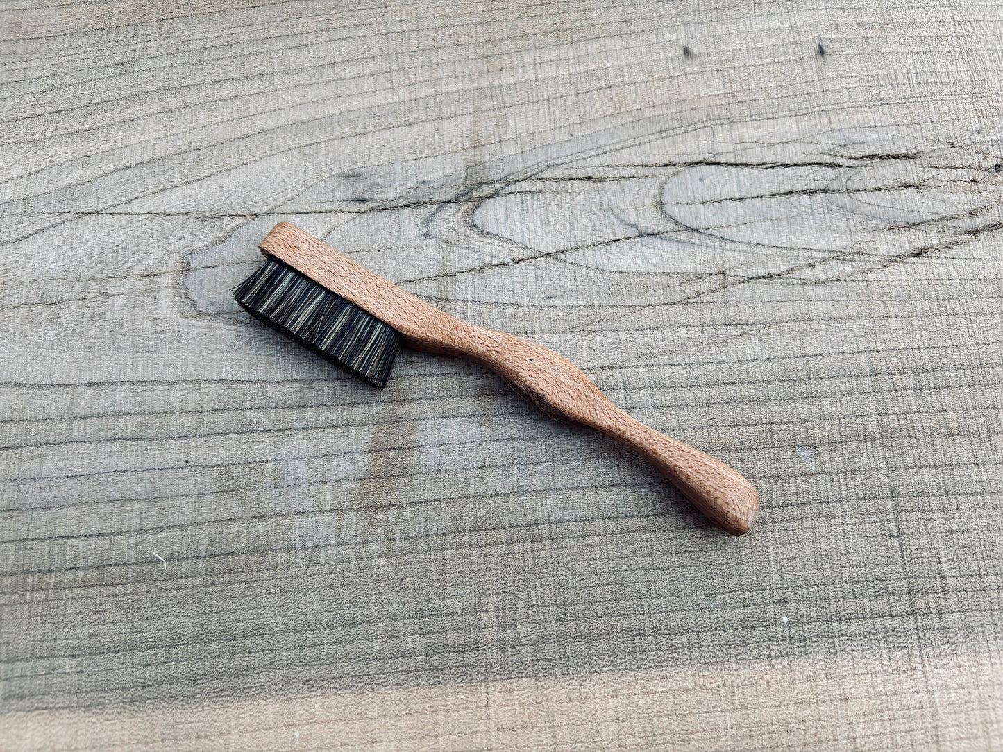 Godzilla brush replaceable head with natural boar hair Size M