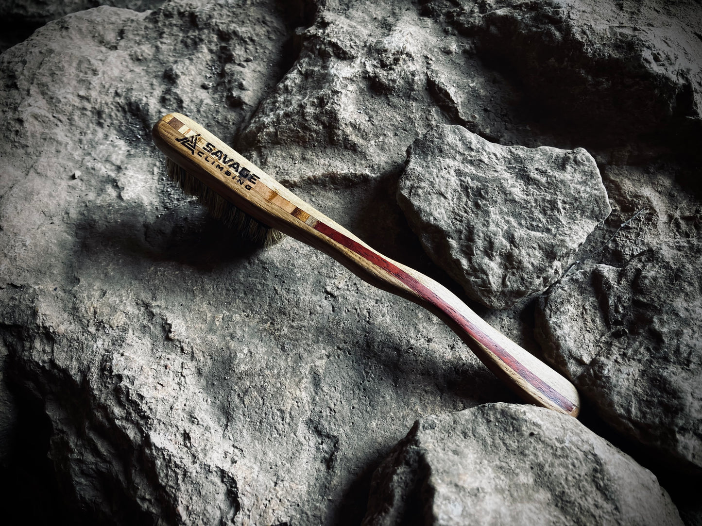 Shaman brush with replaceable boar hair Size S