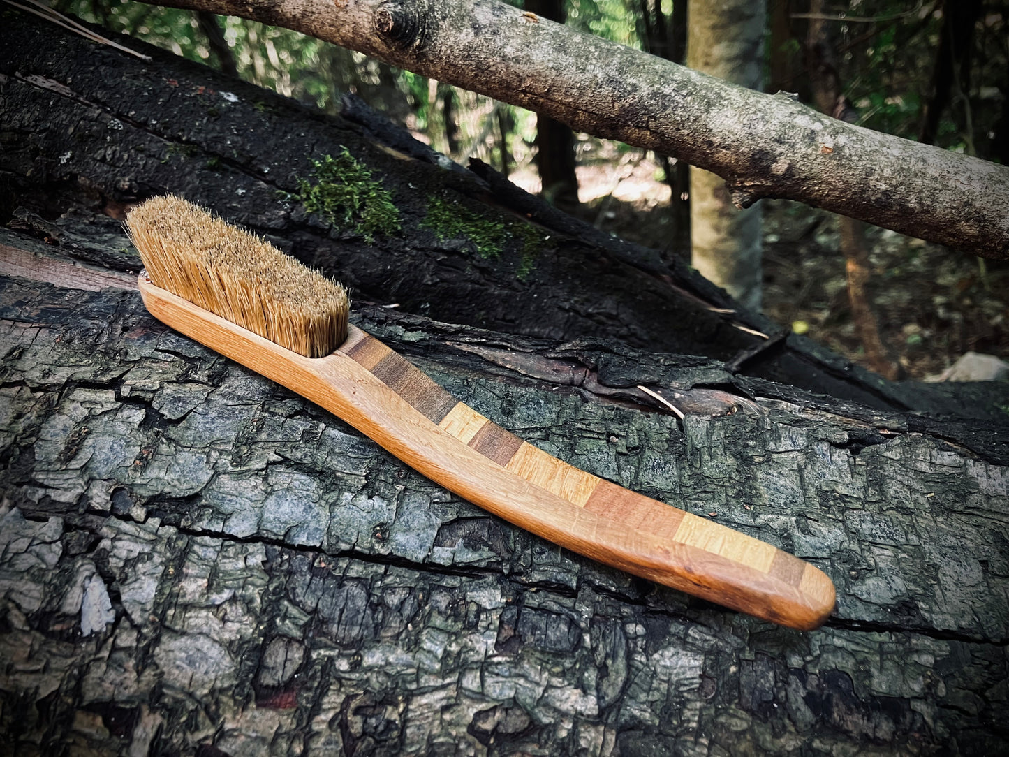 Shaman brush with boar hair