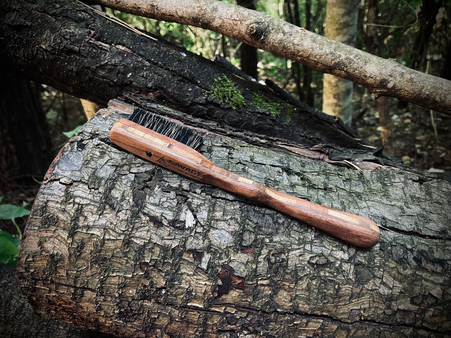 Shaman brush with replaceable boar hair-Size S