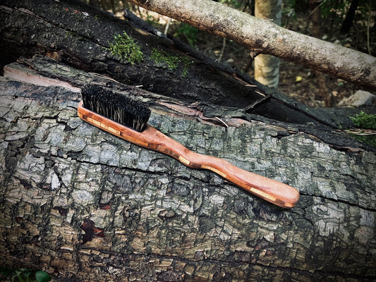 Shaman brush with replaceable boar hair-Size S