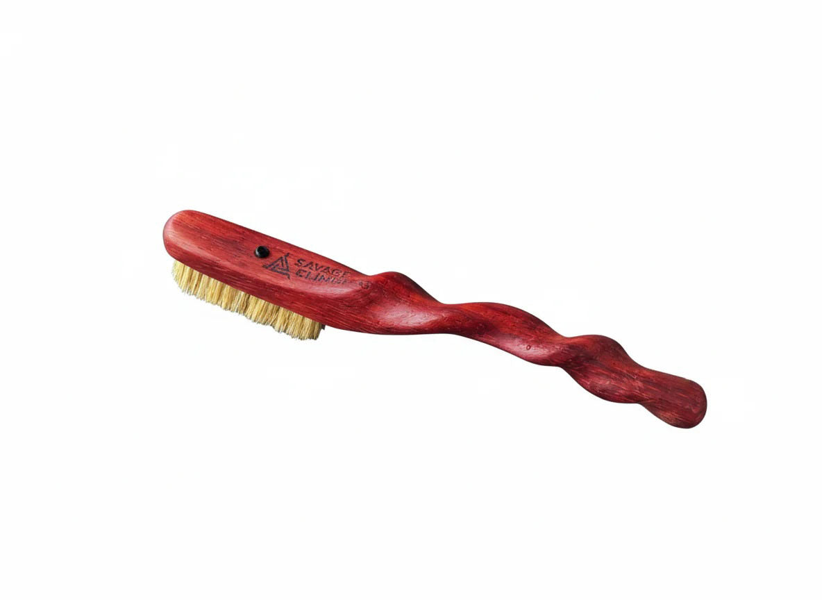 Ents  climbing brush with replaceable 100% boar bristles -Size S Rosewood