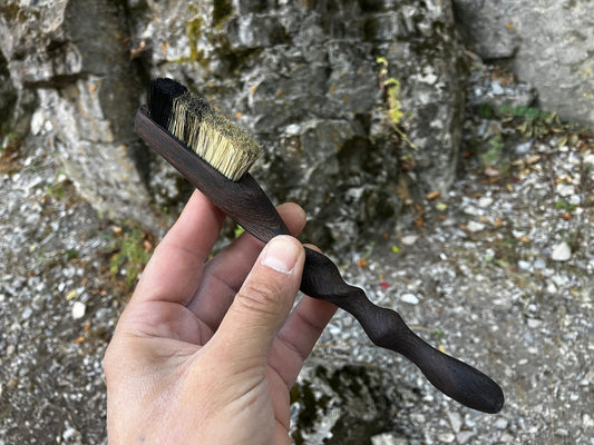 Ents  climbing brush with replaceable bristles -Size S Wenge