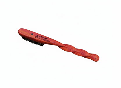 Ent  climbing brush with replaceable 100% boar bristles -Size S Red Sandalwood