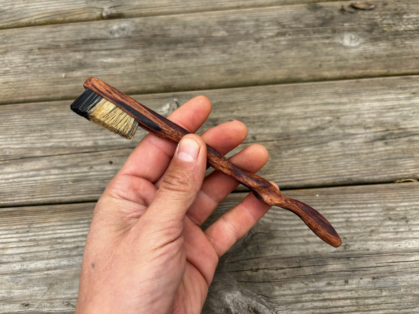 Solo Quark nano brush with natural boar hair Aaba