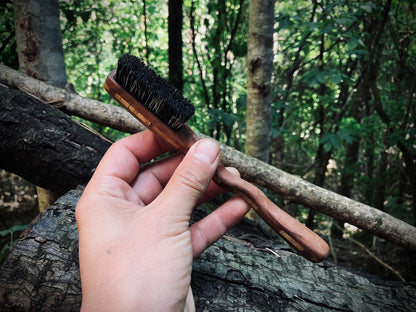 Shaman brush with replaceable boar hair-Size S