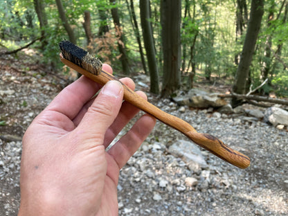 Solo Quark nano brush with natural boar hair(marble tree)
