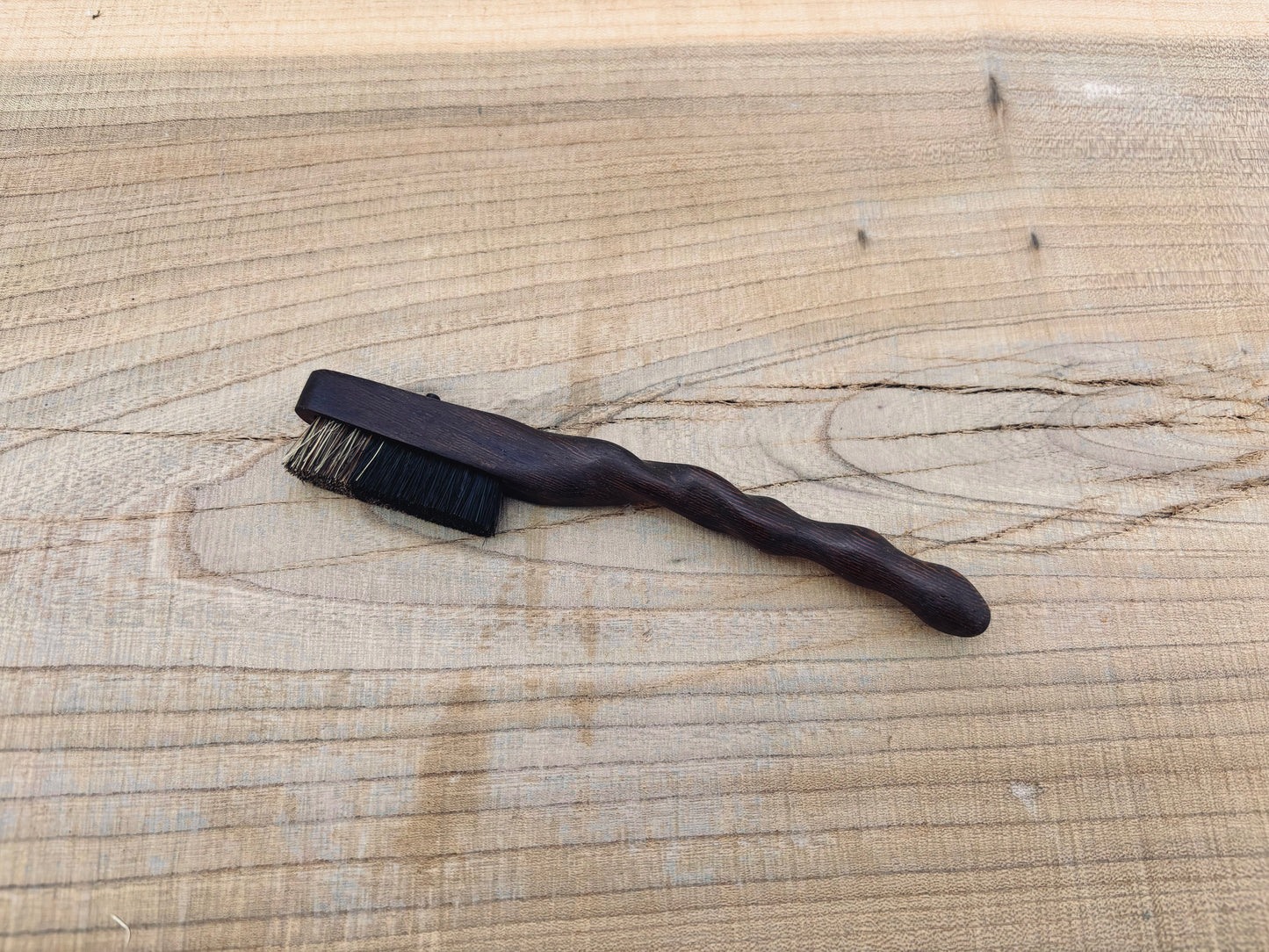 Ent  climbing brush with replaceable bristles -Size S Wenge