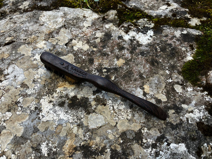 Ammonite climbing brush with replaceable hair-Size S Wenge