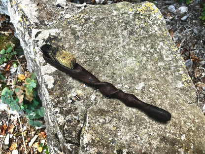 Ents  climbing brush with replaceable bristles -Size S Wenge