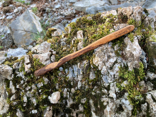 Solo Quark nano brush with natural boar hair(marble tree)