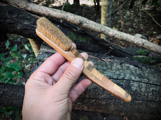Shaman brush with boar hair