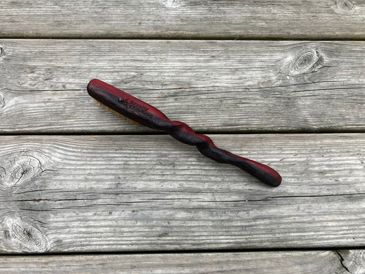 Ents  climbing brush with replaceable bristles -Size S Padauk. Wenge wood