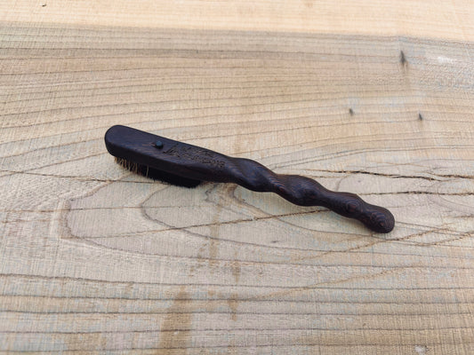 Ent  climbing brush with replaceable bristles -Size S Wenge