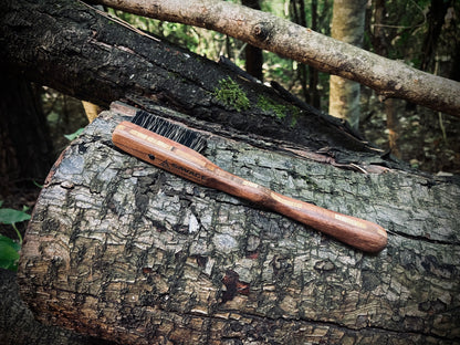 Shaman brush with replaceable boar hair-Size S