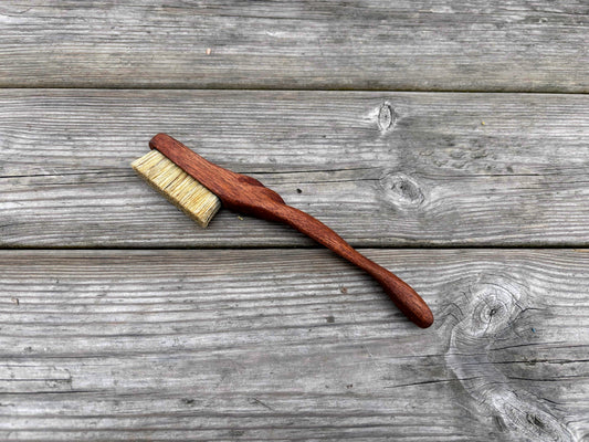 Ents  climbing brush with replaceable bristles -Size S Mahogany
