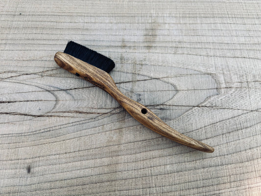 Dragon tooth climbing brush with replaceable natural boar hair-Size S Sophora
