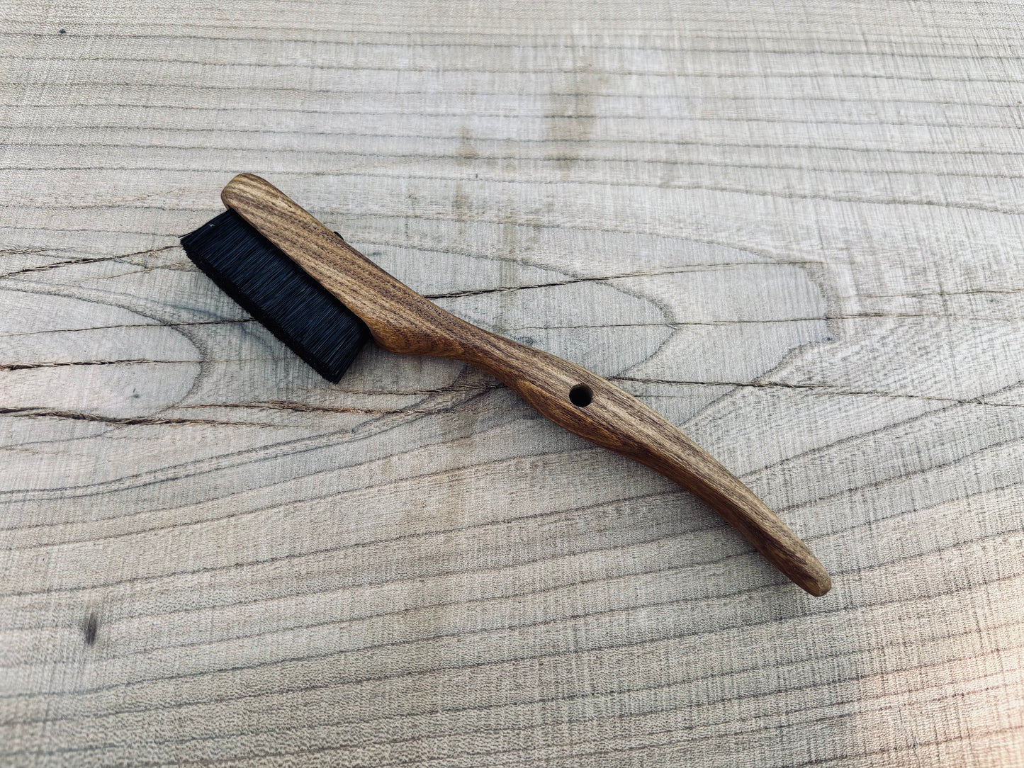 Dragon tooth climbing brush with replaceable natural boar hair-Size S Sophora